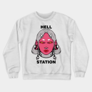 MASK SERIES HELLSTATION BUL Crewneck Sweatshirt